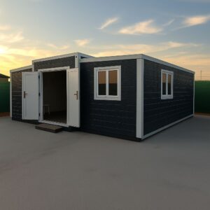 modulo prefabricado antracita